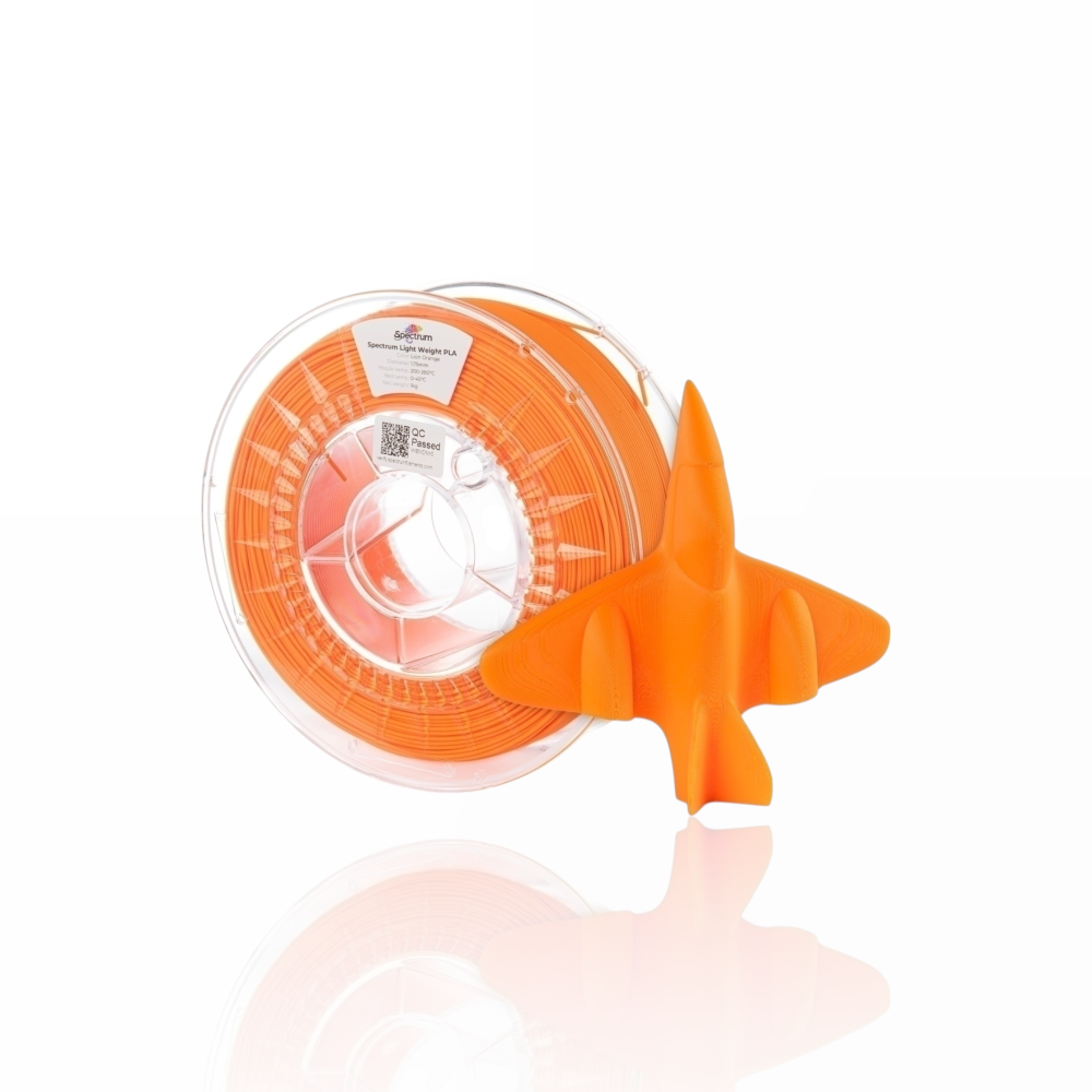 Light Weight PLA 750g Lion Orange - Spectrum Filaments