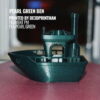 PLA 10m (Amostra) Metalic Green - Filament PM