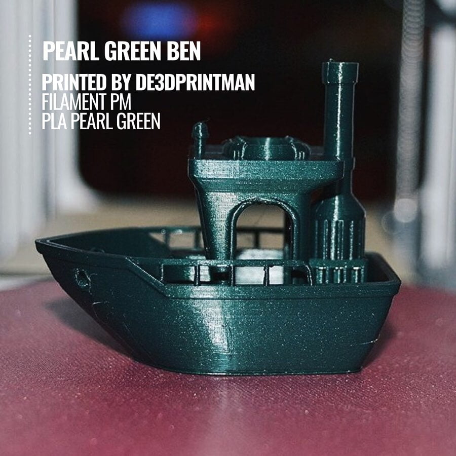 PLA 10m (Amostra) Metalic Green - Filament PM - Image 18