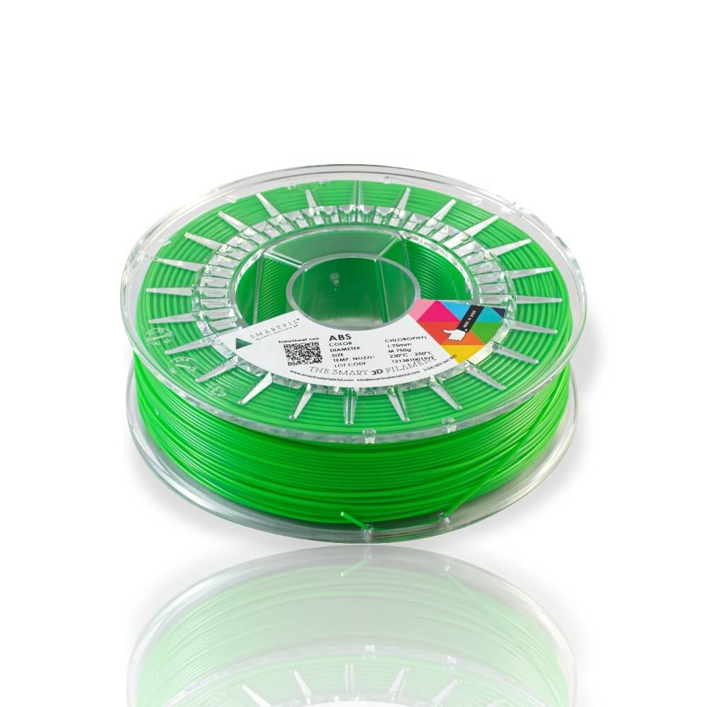 Smartfil ABS CHLOROPHYLL M 750g Verde - Smart Materials 3D