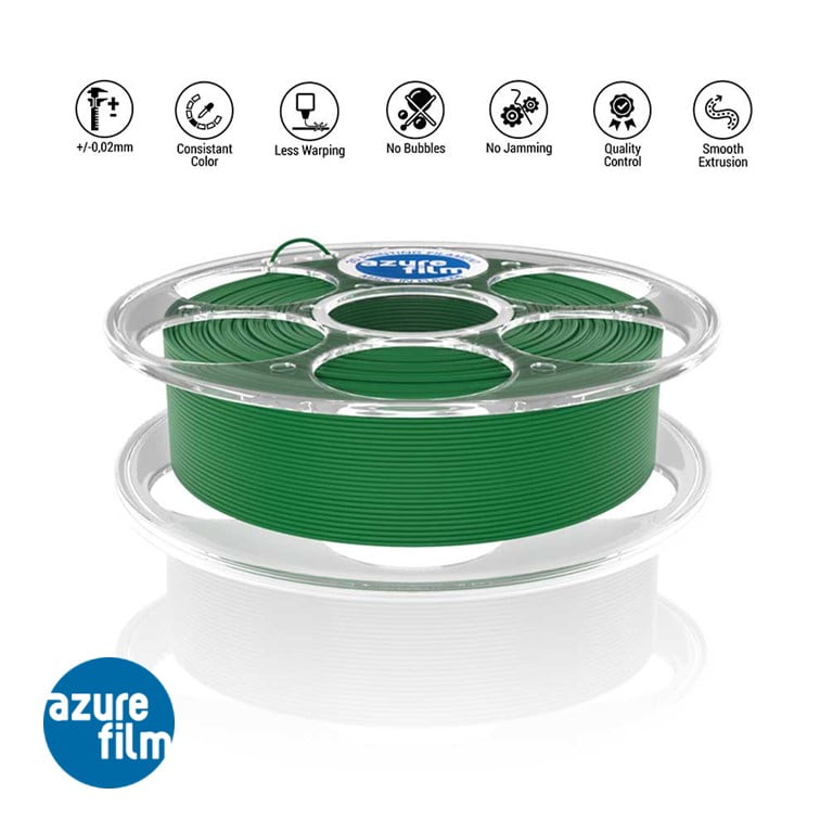 ABS+ Plus 1kg Blue - Azurefilm - Image 7