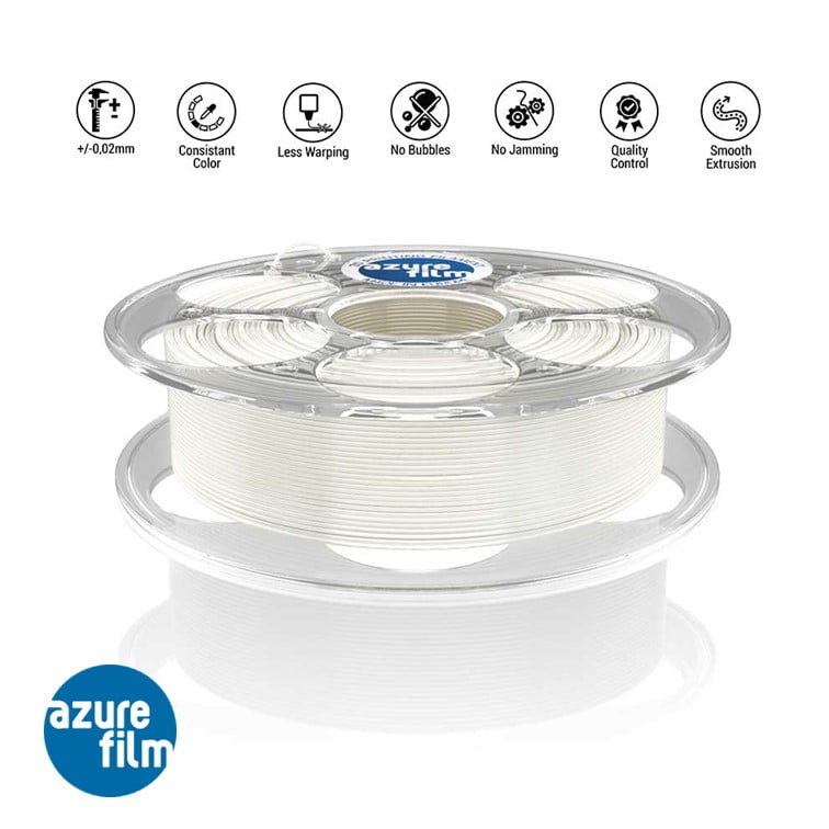 ABS+ Plus 1kg Blue - Azurefilm - Image 9
