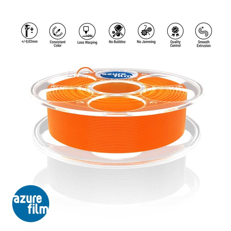 ABS+ Plus 1kg Blue - Azurefilm - Image 10