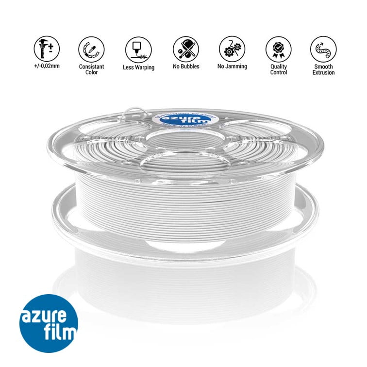 ABS+ Plus 1kg Blue - Azurefilm - Image 12