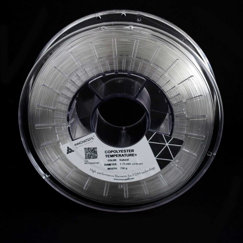 INNOVATEFIL COPOLYESTER TEMPERATURE + M 750g ( Copoliéster Altas Temperaturas ) Natural - Smart Materials 3D - Image 2