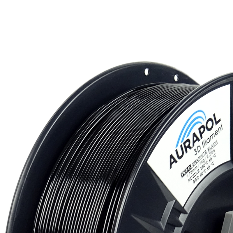 PETG 1kg Graphite Black - Aurapol - Image 2