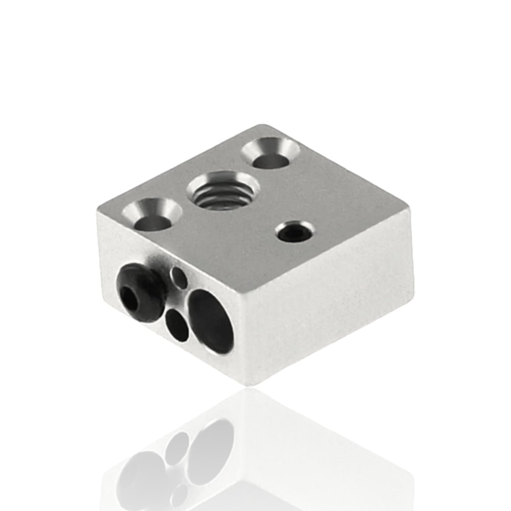 Heat Block Brass de níquel de cobre de alta temperatura 550ºC para CR10 Ender 3 20X20X10mm  ( Heatblock bloco de aquecimento ) - AIMSOAR - Image 3