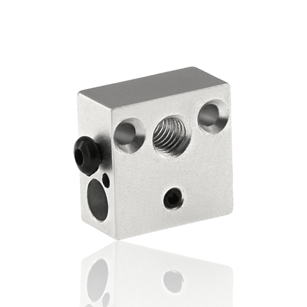 Heat Block Brass de níquel de cobre de alta temperatura 550ºC para CR10 Ender 3 20X20X10mm  ( Heatblock bloco de aquecimento ) - AIMSOAR - Image 2
