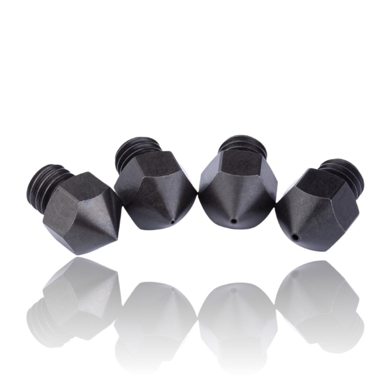 0.8mm B-SERIES PREMIUM Aço Endurecido Hardened Steel Nozzle MK8  - AIMSOAR - Image 5