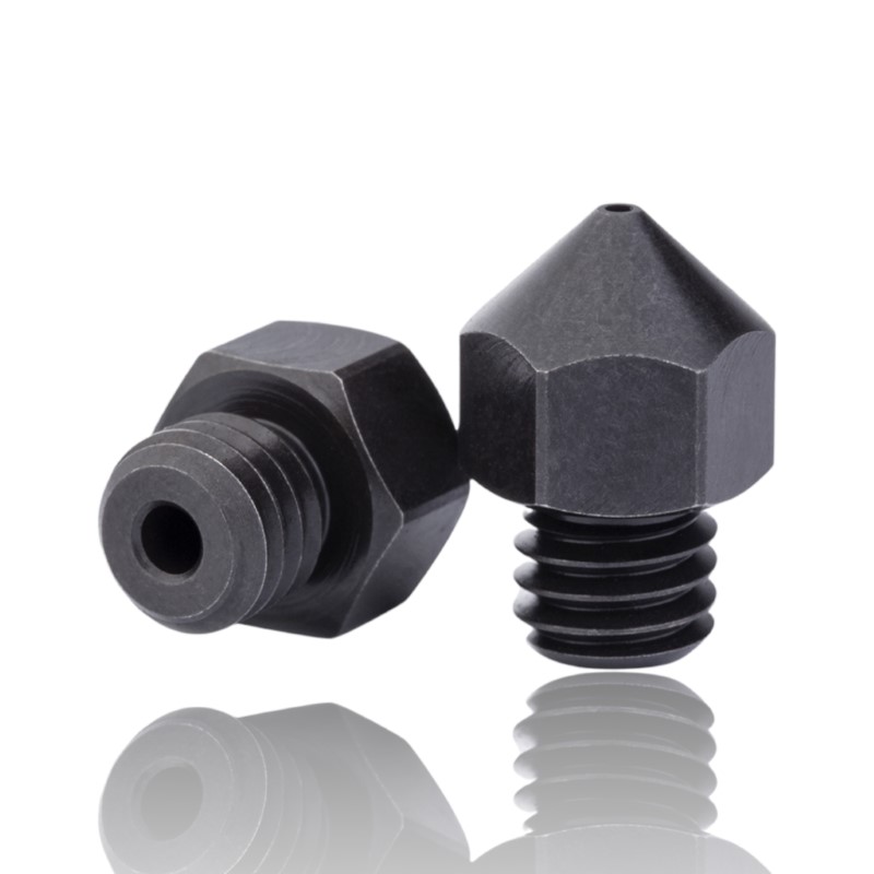 0.8mm B-SERIES PREMIUM Aço Endurecido Hardened Steel Nozzle MK8  - AIMSOAR - Image 4