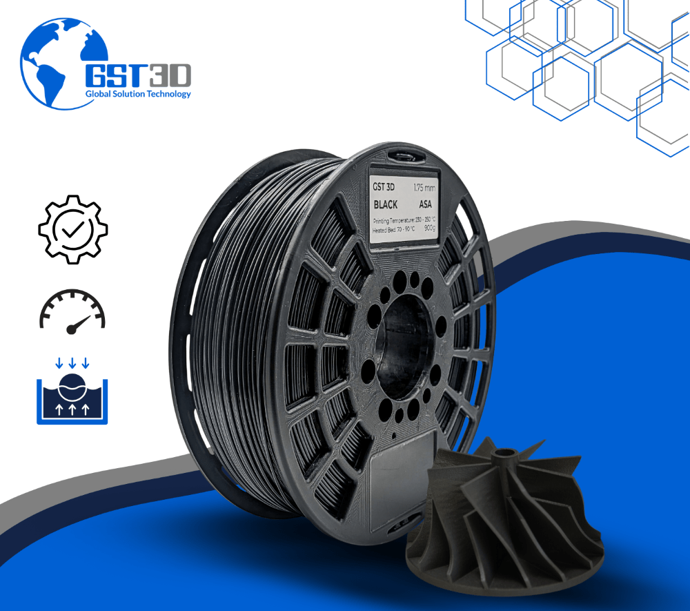 ASA 900g Black - GST3D