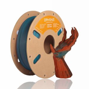 PLA Matte Dual-Color 1kg (Blue Green + Burnt Orange) - ERYONE