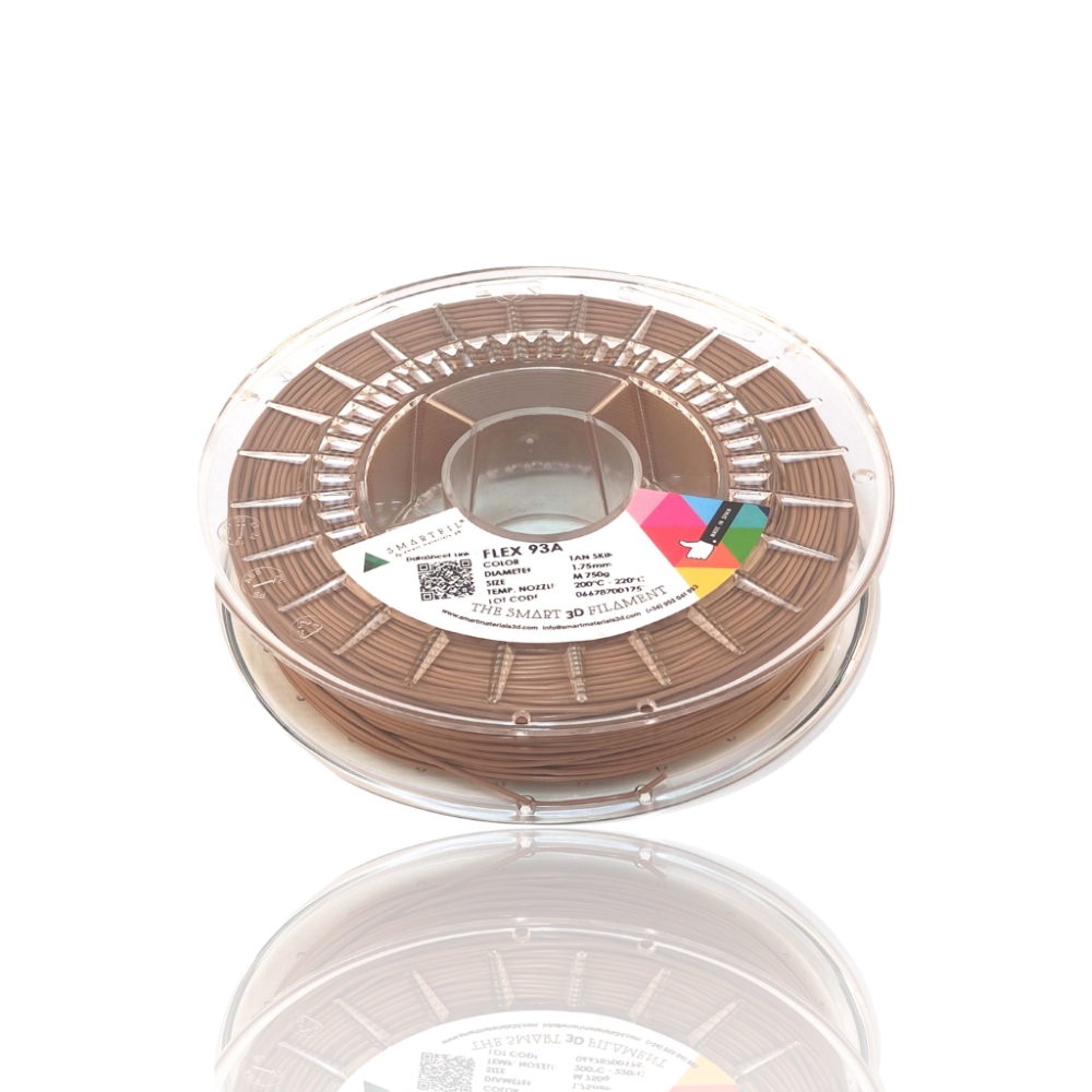 Smartfil TPU Flex 93A TAN SKIN M 750g - Smart Materials 3D