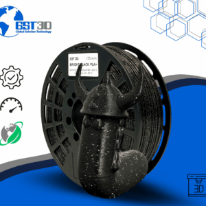 PLA+ 1kg Bright Black - GST3D