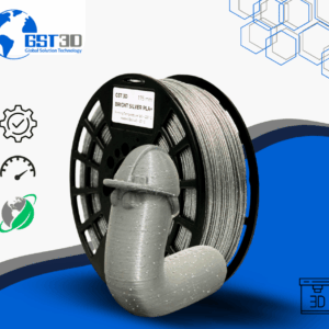PLA+ 1kg Bright Silver - GST3D