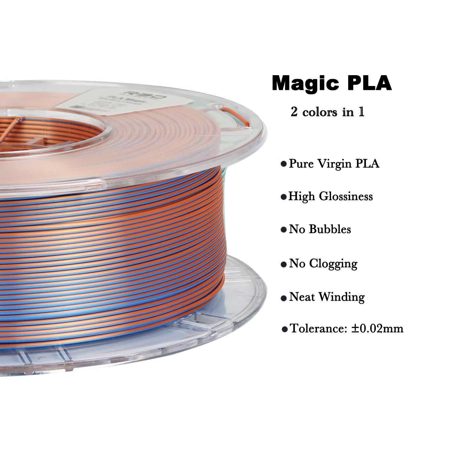 PLA Magic Dual Color 1kg Autumn - R3D - Image 5