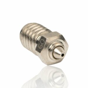 0.6mm CHT BiMetal Coated Nozzle M6×1×7.5×12.5 RepRap M6 E3D Revestimento de Níquel - Bondtech