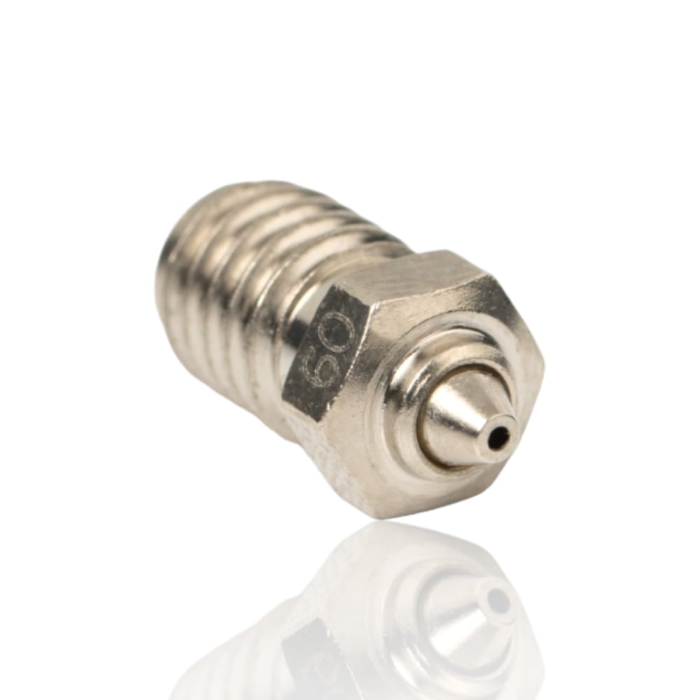 1.0mm CHT BiMetal Coated Nozzle M6×1×7.5×12.5 RepRap M6 E3D Revestimento de Níquel - Bondtech - Image 4