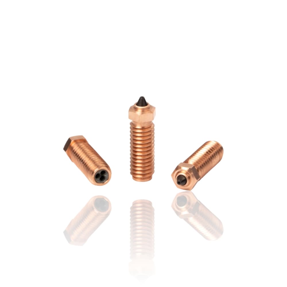0.4mm CHT BiMetal Coated Nozzle M6×1×14.5×21 Volcano Revestimento de Níquel - Bondtech - Image 6