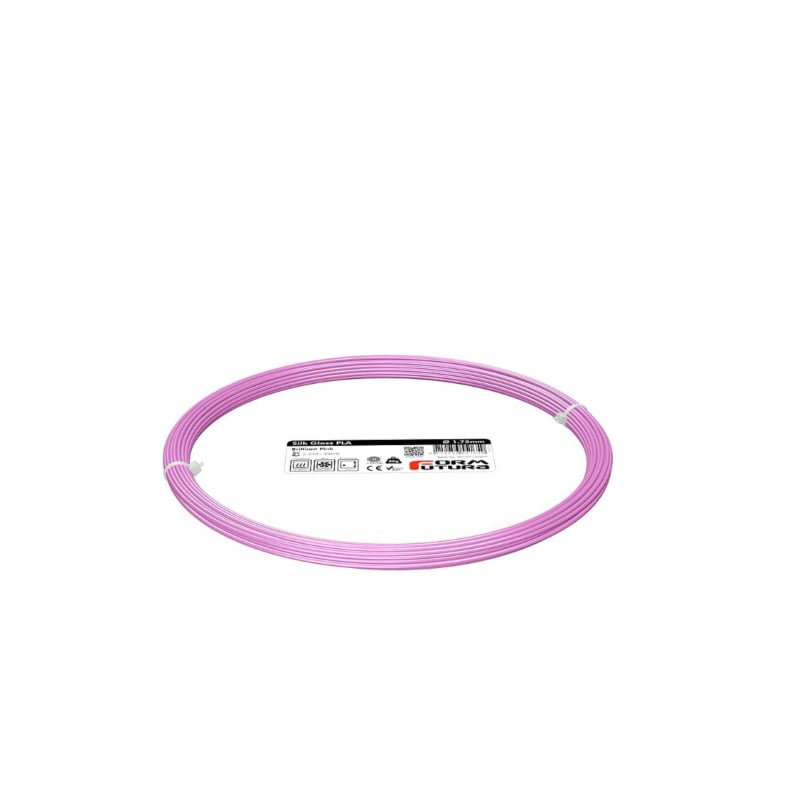 PLA Silk Gloss 50g (Amostra) Brilliant Pink - FORMFUTURA