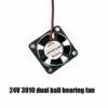 Ventilador Ventoinha FAN 3010 24V Dual Ball bearing (30*30*10mm) - AIMSOAR