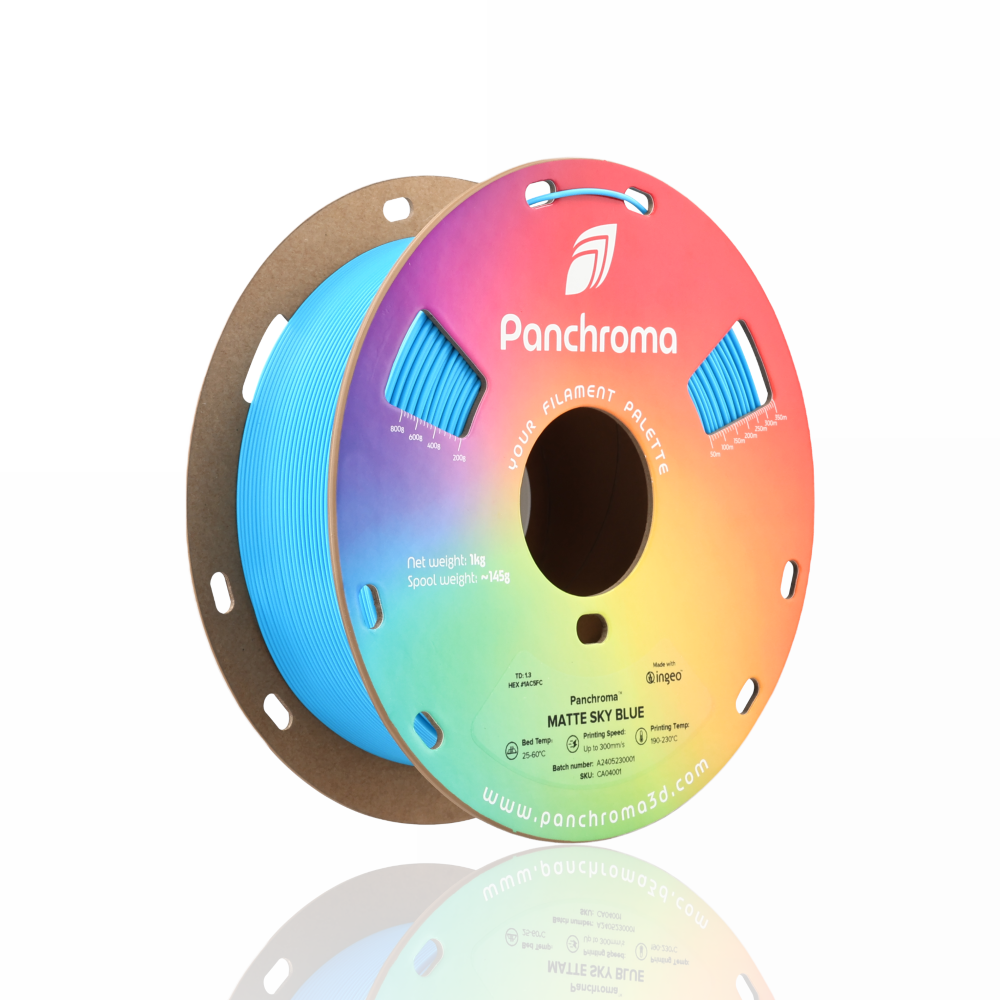 Panchroma™ PLA Matte 1kg Sky Blue - Polymaker