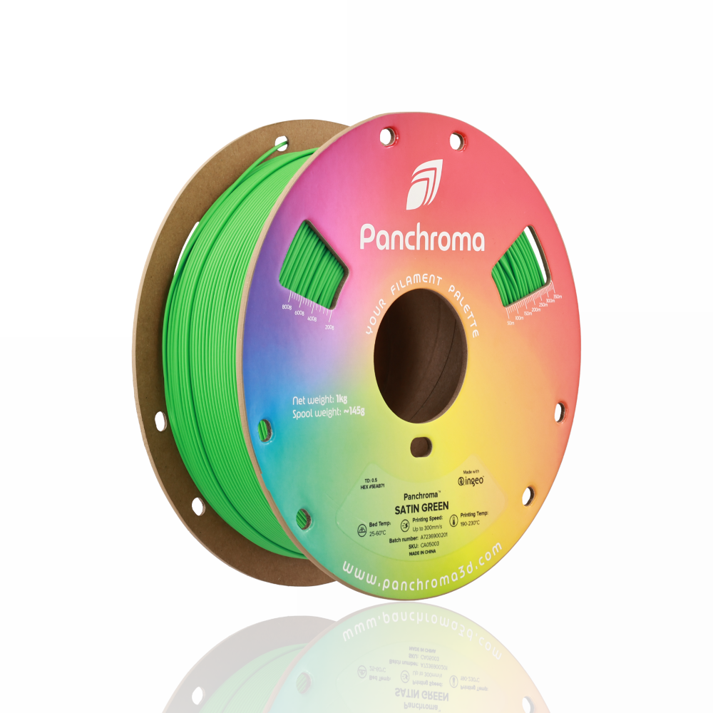 Panchroma™ PLA Satin 1kg Green - Polymaker