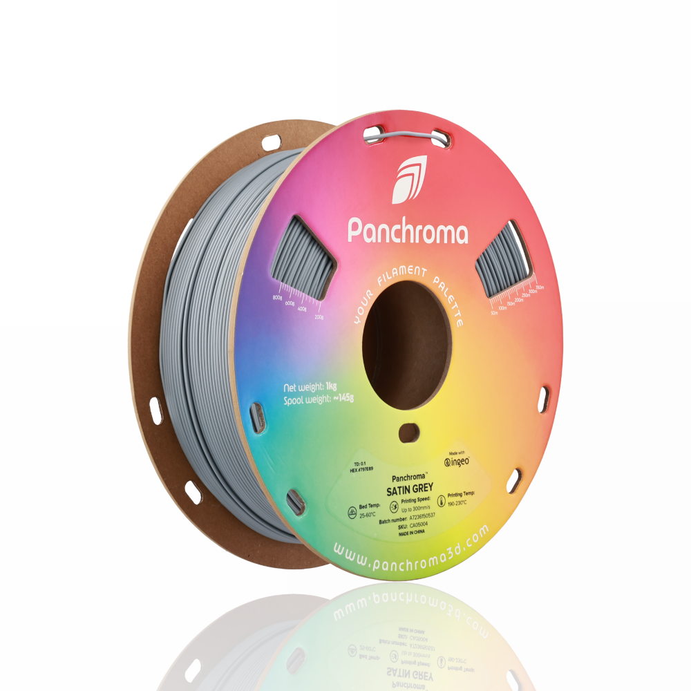 Panchroma™ PLA Satin 1kg Grey - Polymaker