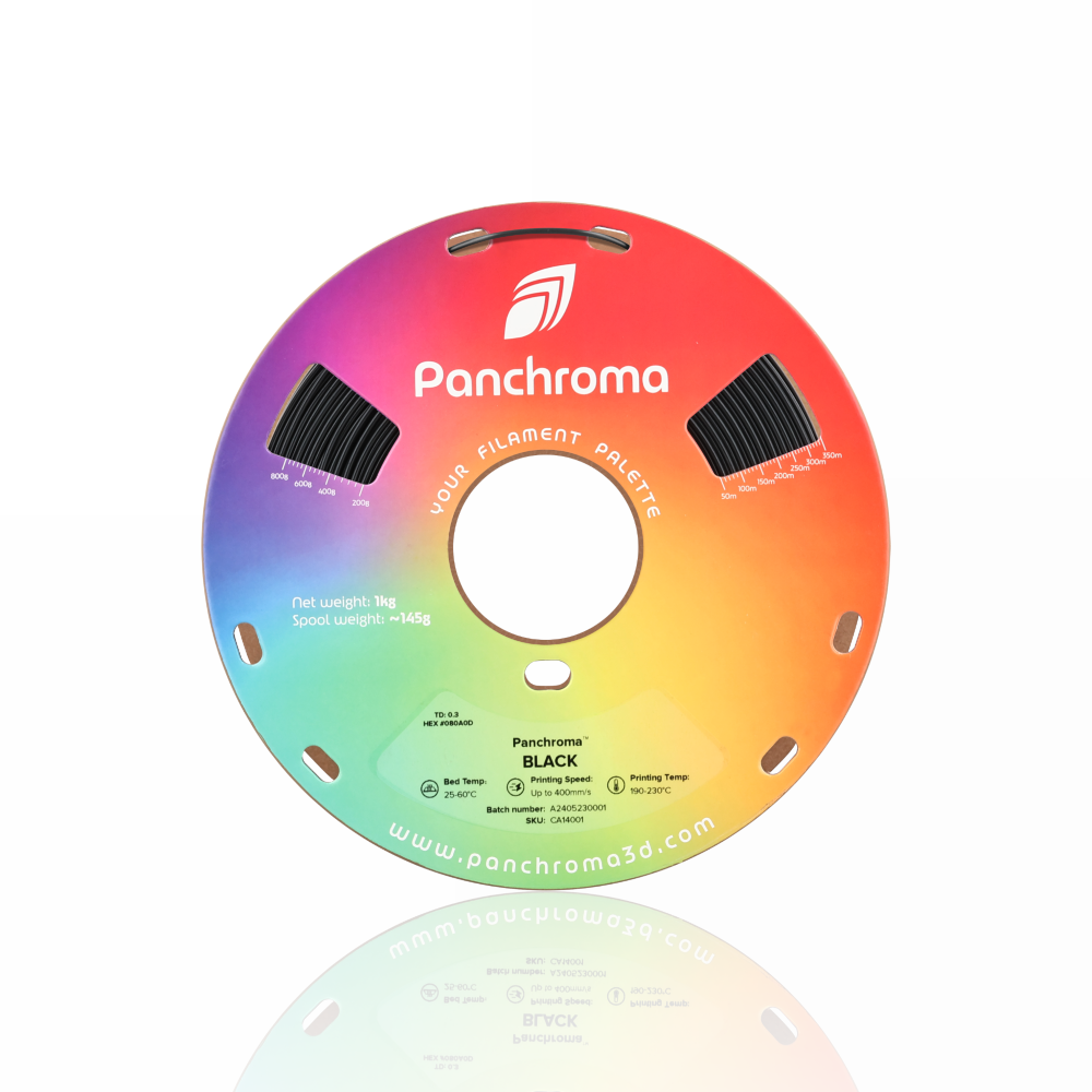 Light Weight PLA 750g Traffic Black - Spectrum Filaments - Image 4