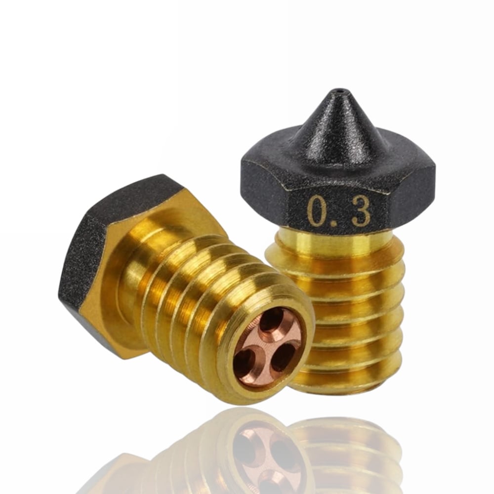 1.2mm Nozzle High Speed E3D V6 Latão Teflon - AIMSOAR