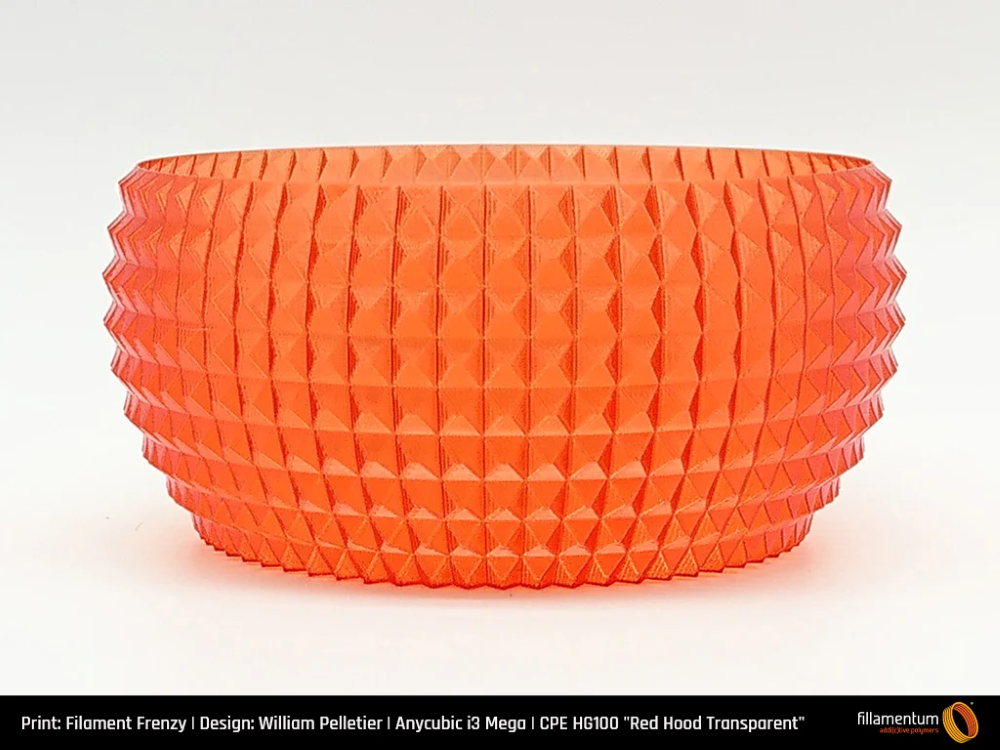 CPE HG100 750g Neon Orange Transparent - FILLAMENTUM - Image 6