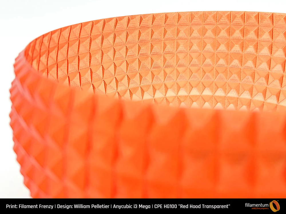 CPE HG100 750g Neon Orange Transparent - FILLAMENTUM - Image 7