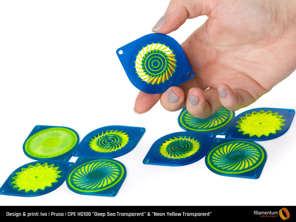 CPE HG100 750g Neon Yellow Transparent - FILLAMENTUM - Image 15