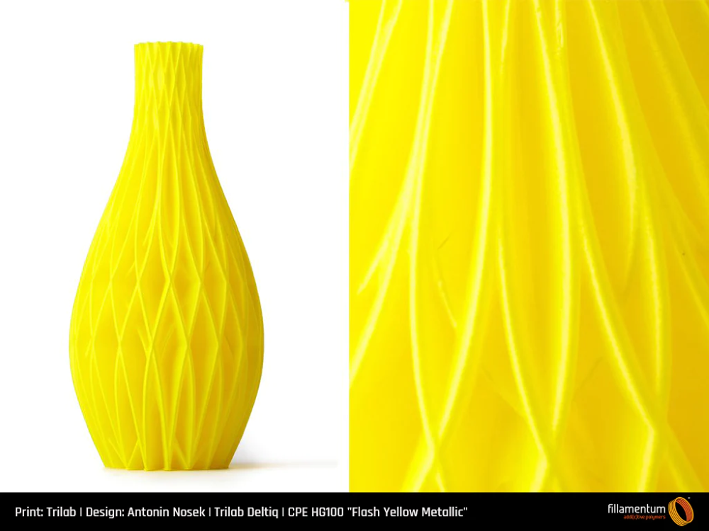 CPE HG100 750g Flash Yellow Metallic - FILLAMENTUM - Image 3