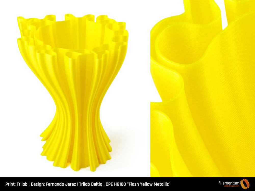CPE HG100 750g Flash Yellow Metallic - FILLAMENTUM - Image 4