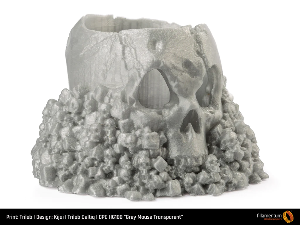 CPE HG100 750g Grey Mouse Transparent - FILLAMENTUM - Image 6
