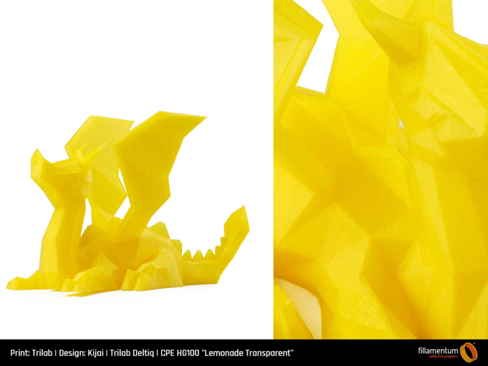 CPE HG100 750g Lemonade Translucent - FILLAMENTUM - Image 4