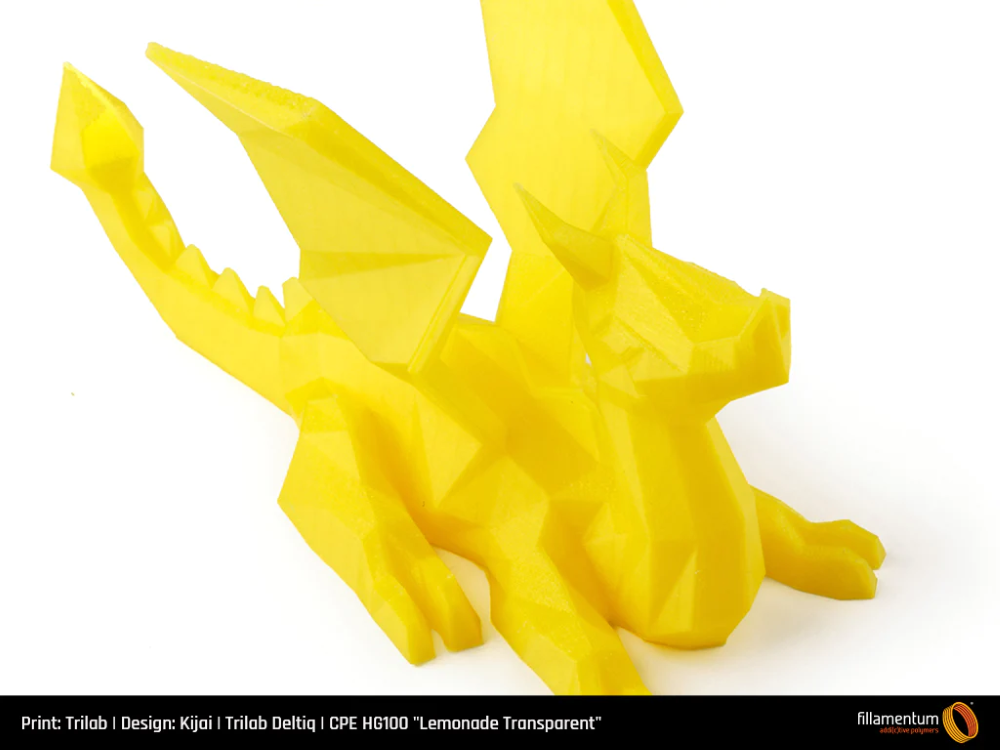 CPE HG100 750g Lemonade Translucent - FILLAMENTUM - Image 3