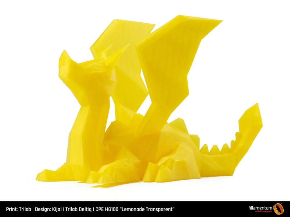 CPE HG100 750g Lemonade Translucent - FILLAMENTUM - Image 6