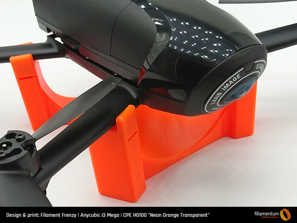 CPE HG100 750g Neon Orange Transparent - FILLAMENTUM - Image 11