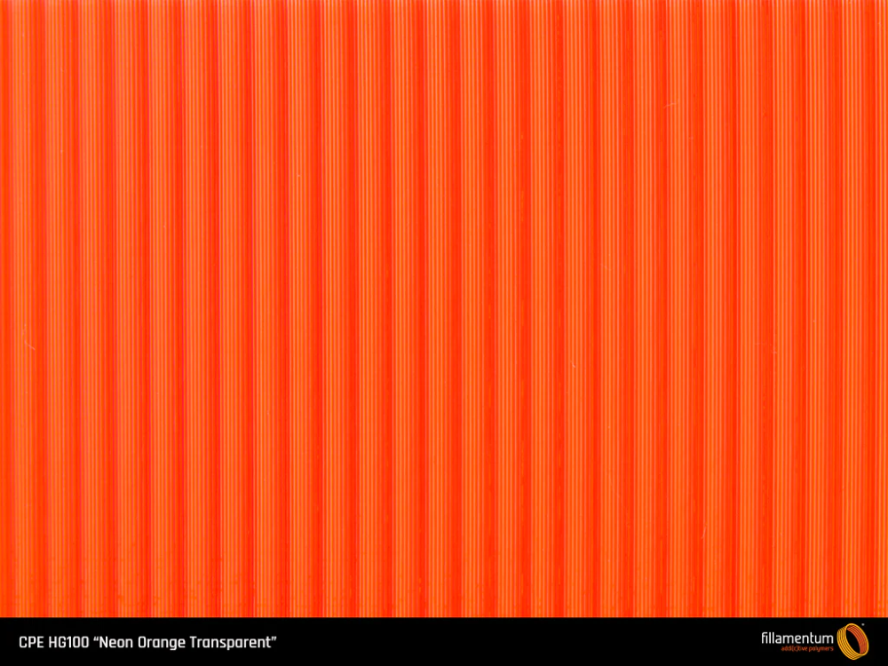 CPE HG100 750g Neon Orange Transparent - FILLAMENTUM - Image 17