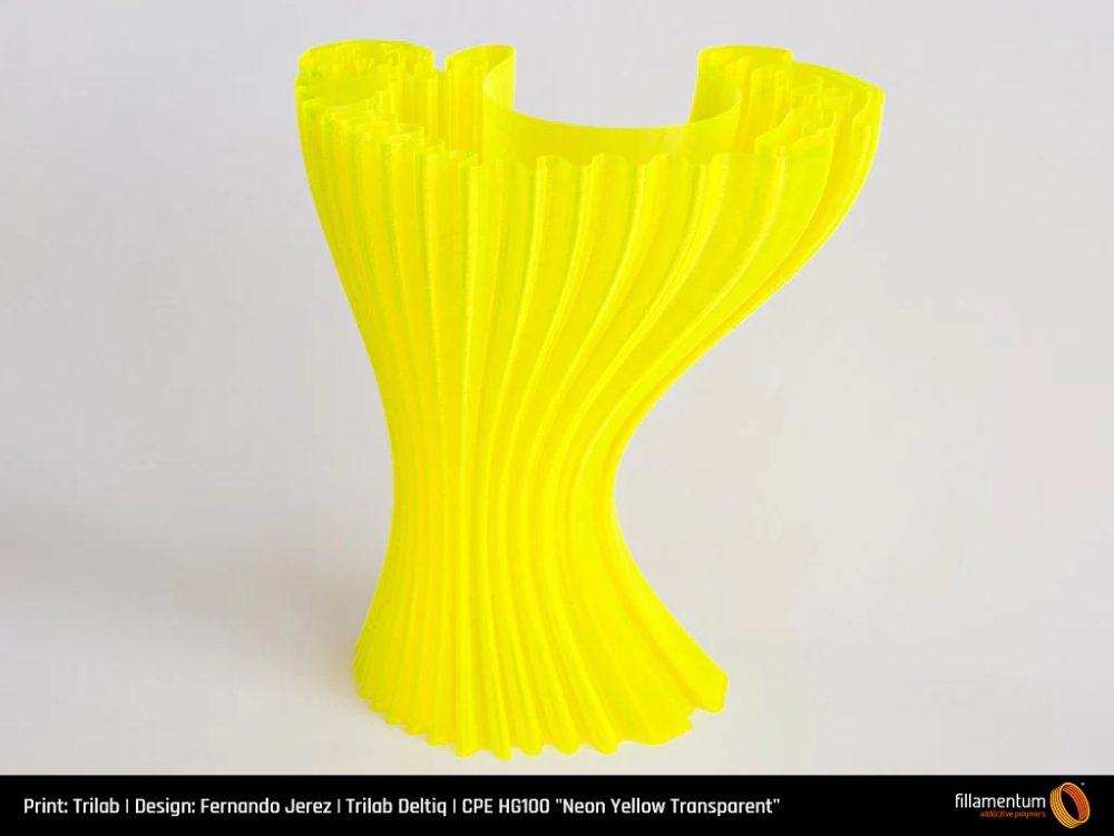 CPE HG100 750g Neon Yellow Transparent - FILLAMENTUM - Image 4
