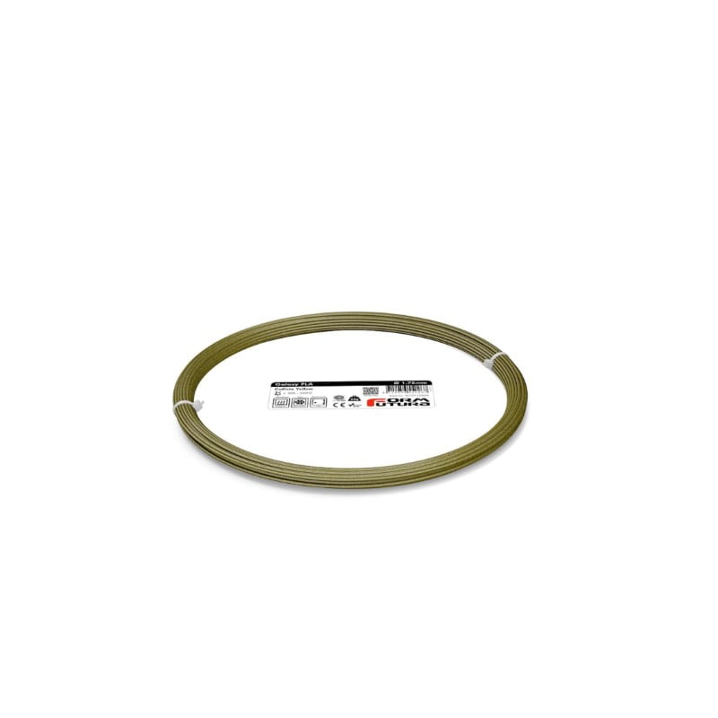 PLA Galaxy 50g (Amostra) Callisto Yellow ( Glitter ) - FORMFUTURA