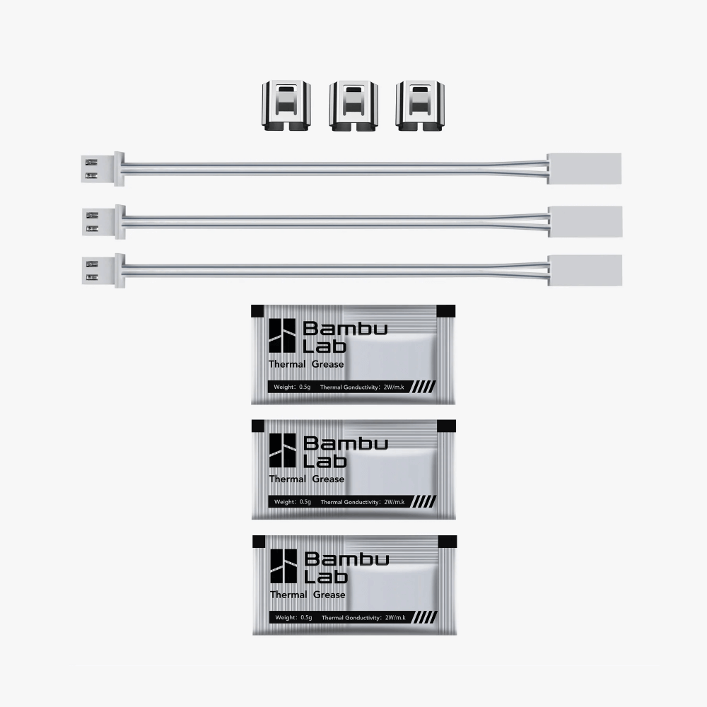 Ceramic Heater (3pcs) - X1 Series - Bambu Lab