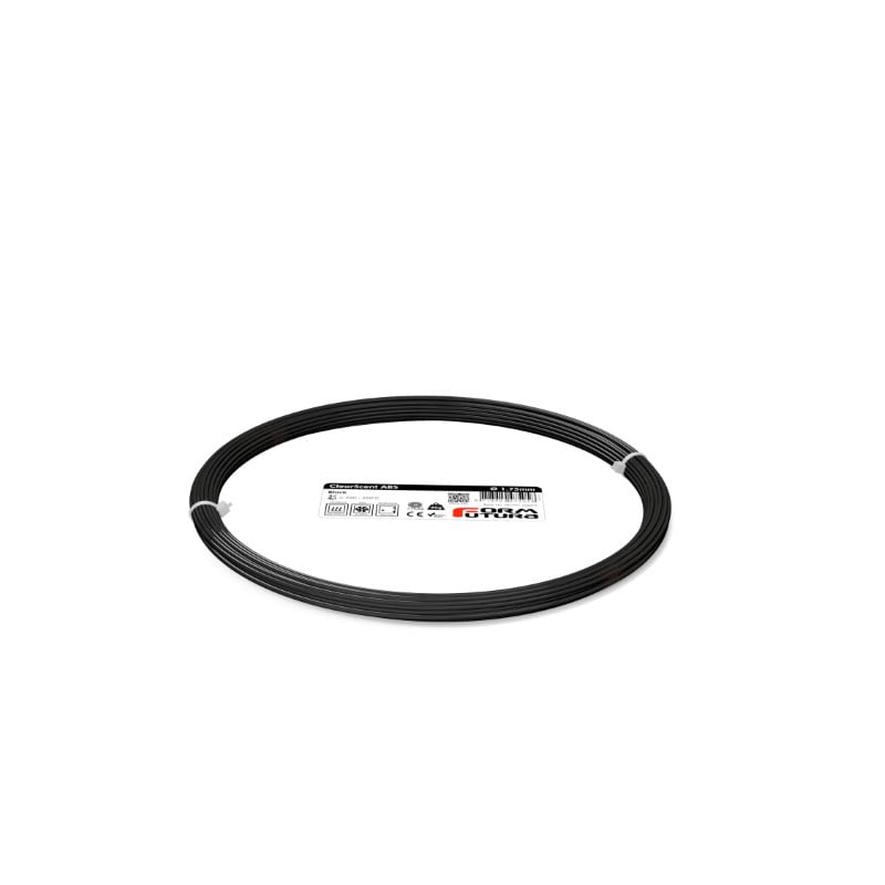 ABS ClearScent 50g (Amostra) Black (ABS Transparente sem cheiro) - FORMFUTURA