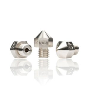 0.25mm Latão Coated Nozzle M6×1×5×13 1.75 MK8 Revestimento de Níquel - Bondtech