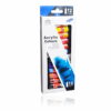 Paleta de Madeira para Pintura com 6 Pincéis - OEM