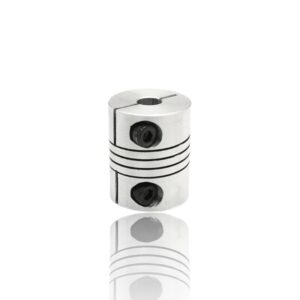 União Elástica Acoplador Flexível  4mm 5mm Alumínio D20L25 ( Flexible coupling 4mmX5mmx25mm ) - AIMSOAR
