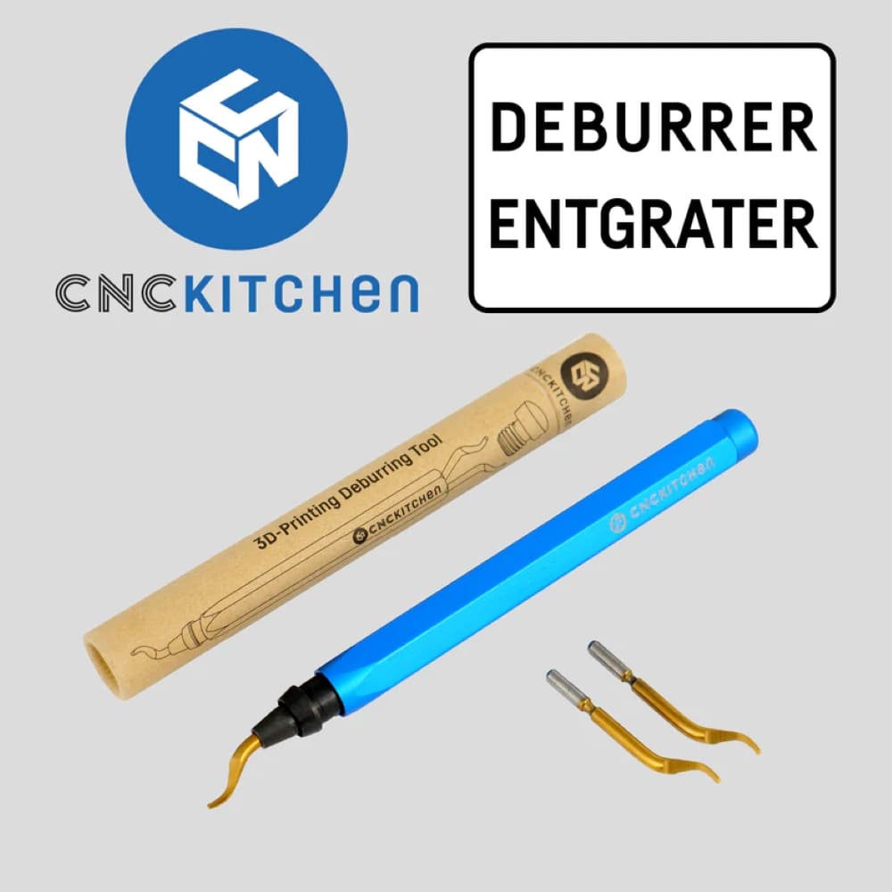 Deburrer Tool (Desbarbadora Ferramenta de Rebarbar sem lâminas) - CNC Kitchen