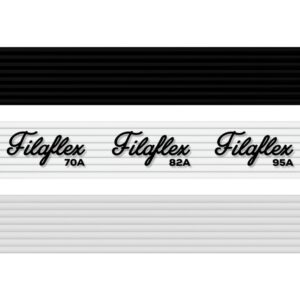 PACK Filaflex FAMILY TPU TPE 70A 82A 95A 150g (White, Black, Transparent) - RECREUS